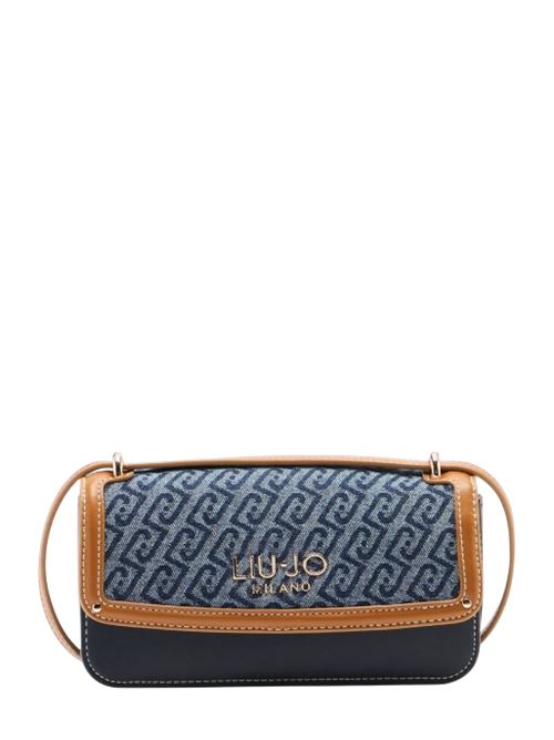 Small jacquard denim shoulder bag Liu Jo | AA6073T379A.94024